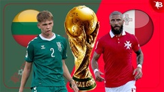 Nhận định bóng đá Lithuania vs Malta, 23h00 ngày 4/9